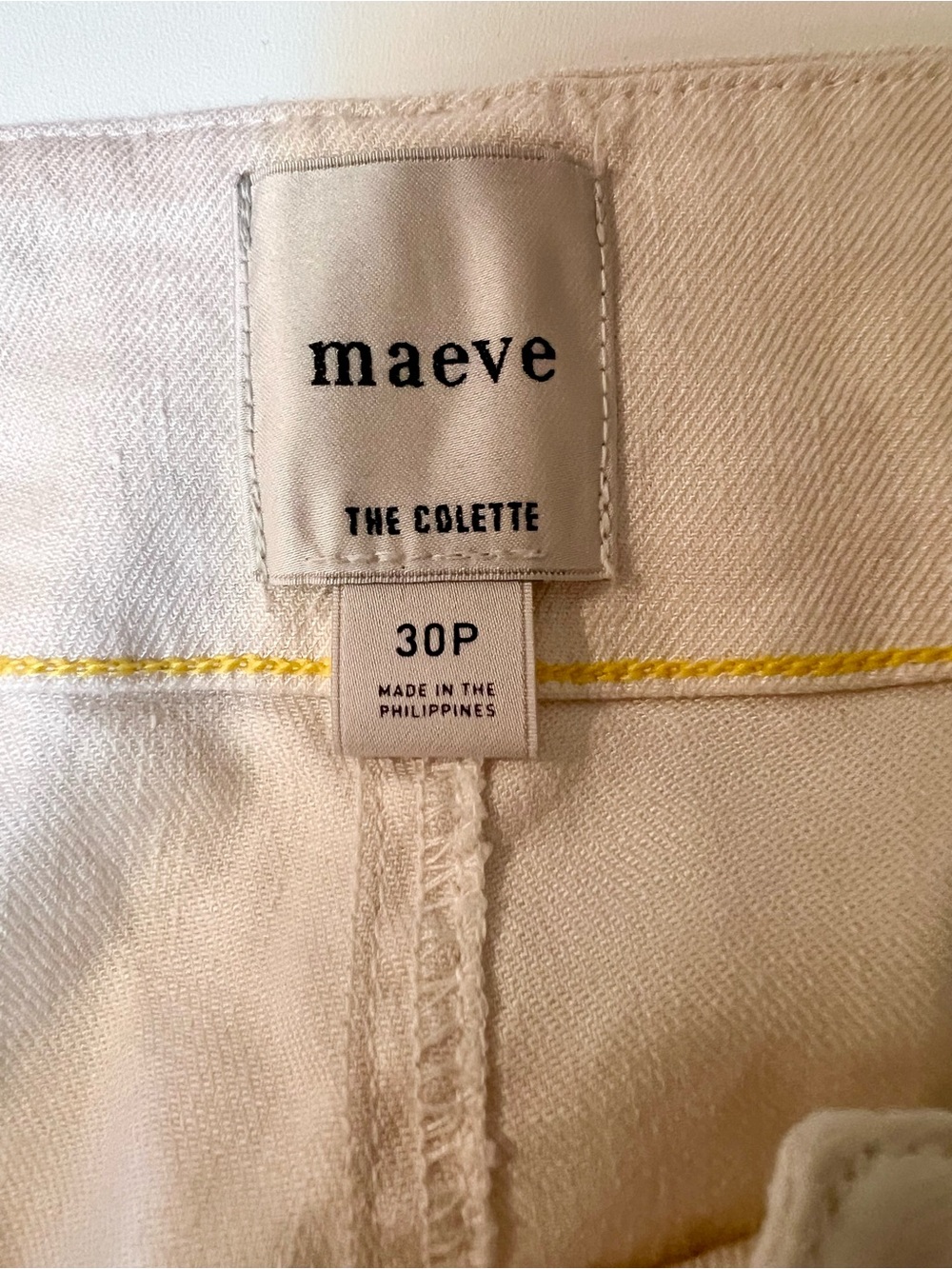 Maeve Colette European Linen Stretch High-Rise Wide-Leg Pants Women’s 30 Petite - Picture 11 of 13